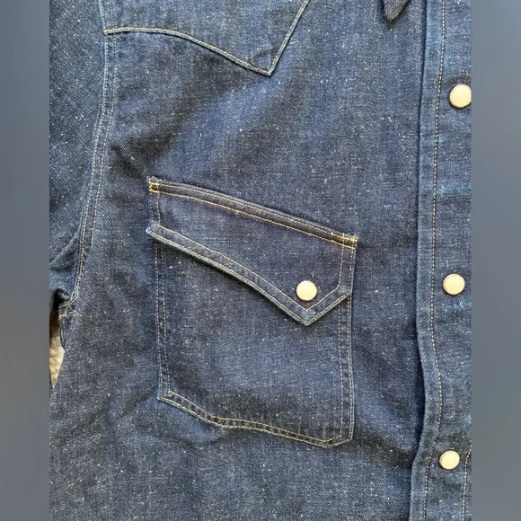 Buck mason Denim western shirt - Picture 5 of 6